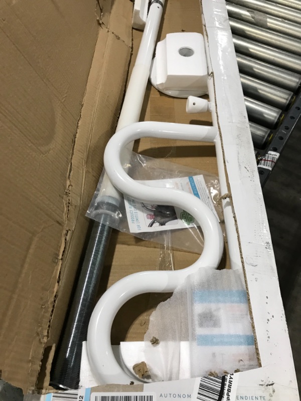 Photo 2 of Able Life Universal Floor to Ceiling Grab Bar, Elderly Tension Mounted Floor to Ceiling Transfer Pole, Bathroom Safety Assist Grab Bar and Stability Rail with Support Handle
