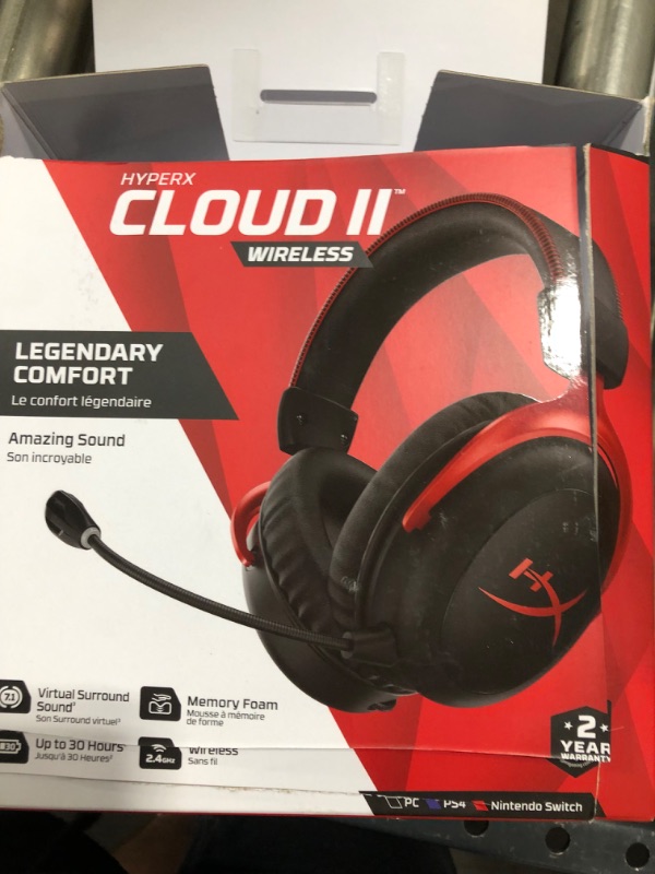 Photo 3 of HyperX Cloud II Wireless Gaming Headset