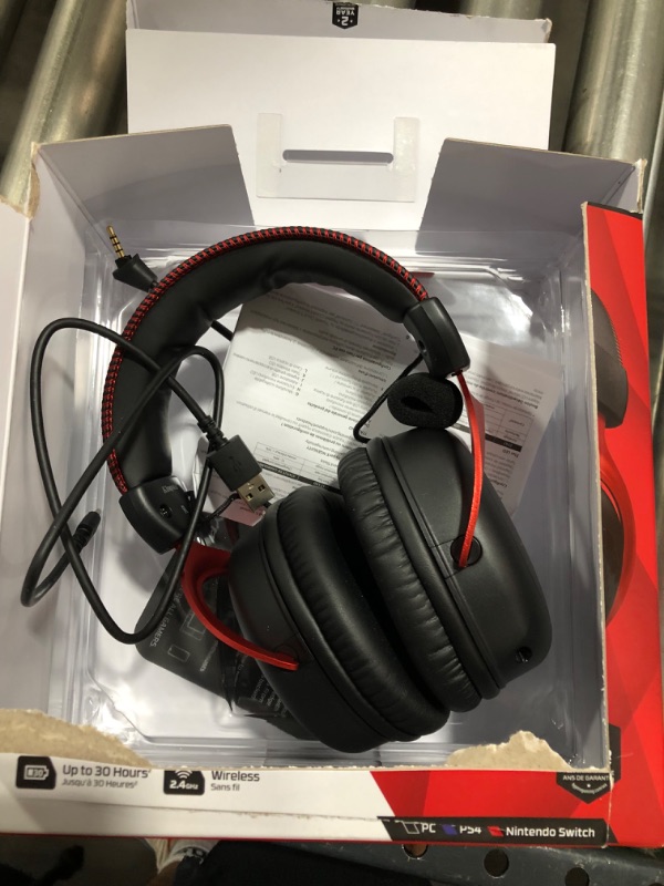 Photo 2 of HyperX Cloud II Wireless Gaming Headset