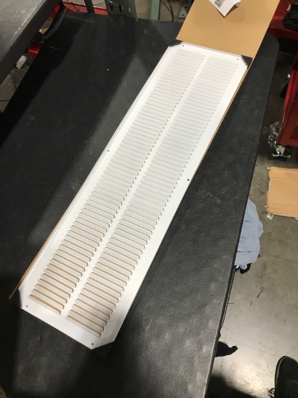 Photo 1 of 34X10 VENT COVER WHITE