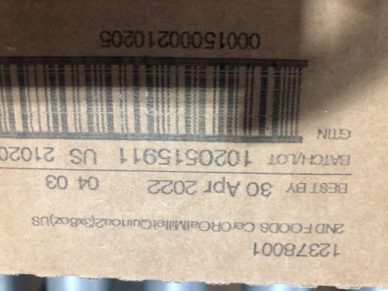 Photo 3 of Gerber 2nd Foods Organic for Baby Grain & Grow Oatmeal Baby Cereal Millet Quinoa 8 Oz Canister (6 Pack)- best by April 2022