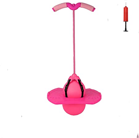 Photo 1 of Christoy Pogo Jumper with Handle and Ball Pump (Pink)