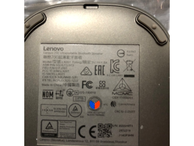 Photo 5 of Lenovo 700 Ultraportable Bluetooth Speaker