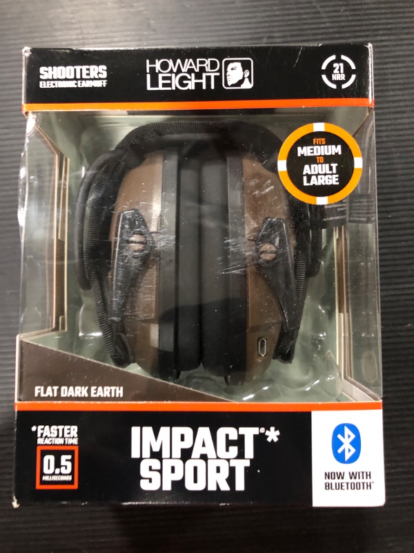 Photo 2 of Howard Leight Impact Sport Bluetooth [Dark Earth]