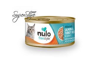 Photo 1 of 24- 3 oz cans of Nulo premium cat food-Shredded chicken/duck