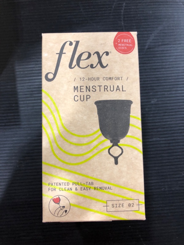 Photo 2 of [Size 2] Flex Reusable Menstrual Cup with 2 Free Flex Disposable Menstrual Discs