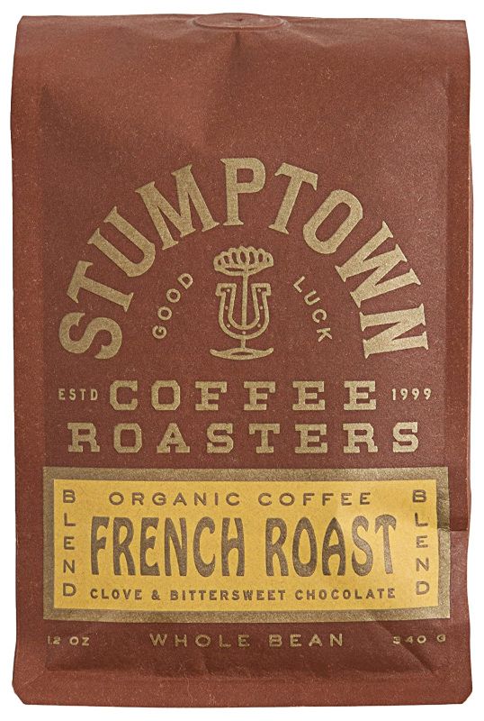 Photo 1 of [EXP 8-22] Stumptown Coffee, Organic, Whole Bean, French Roast Blend - 12 oz 