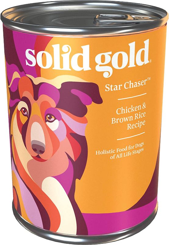 Photo 1 of [6 Cans] Solid Gold - Star Chaser - Chicken, Brown Rice with Vegetables - Natural Whole Grains - Holistic - Potato Free - Dog Food for All Life Stages