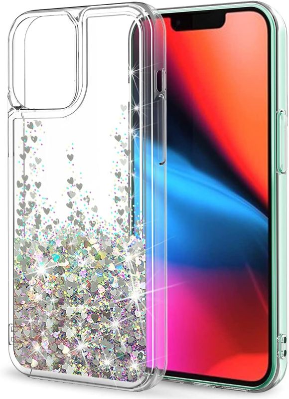 Photo 1 of iPhone 13 Pro Case [Silver Glitter]