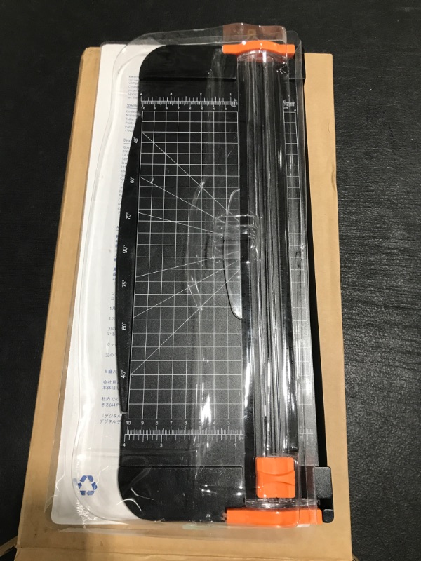 Photo 1 of PAPER CUTTER. OPEN PACKAGE. 