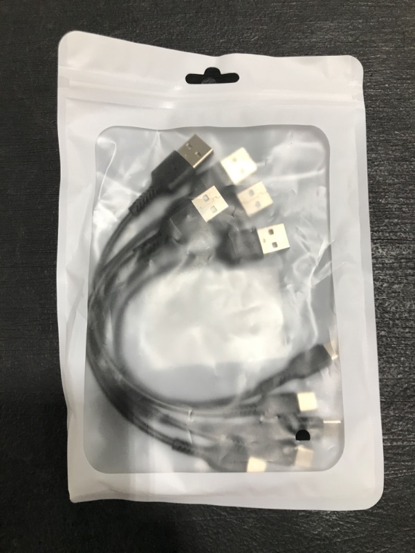 Photo 1 of USB TYPE C CABLE, 6 INCH, 5 PACK. 