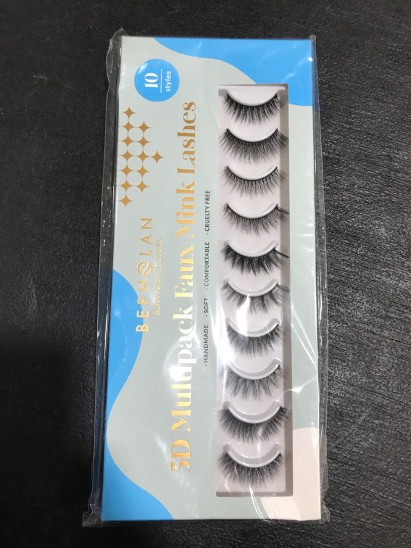 Photo 1 of BEPHOLAN 10 PAIRS FAUX MINK LASHES
