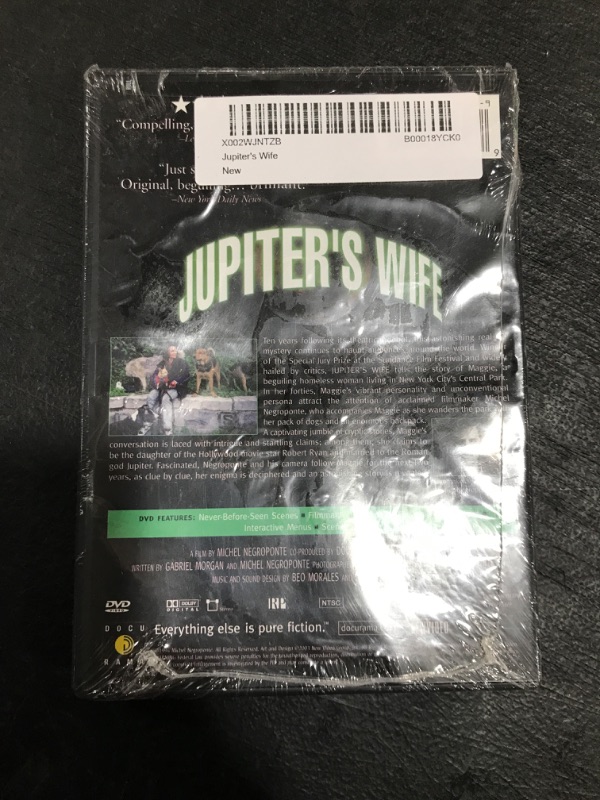 Photo 3 of Jupiter's Wife DVD. SEALED NEW!
