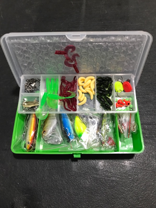 Photo 1 of 101 PIECE FISHING LURE KIT. 