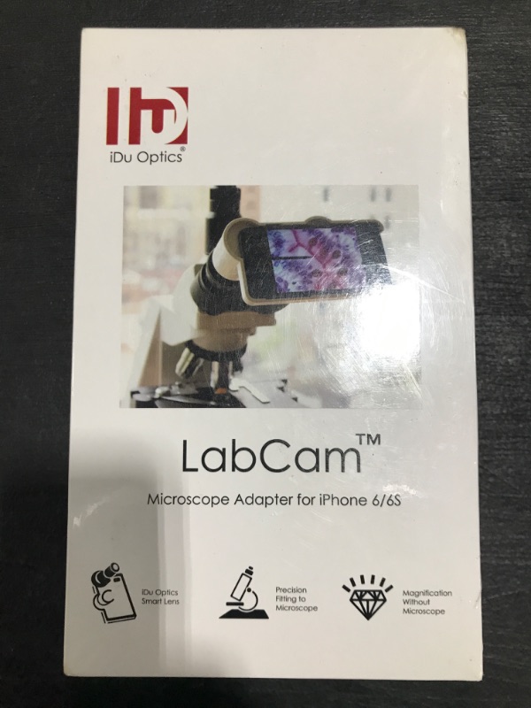 Photo 2 of LabCam iPhone 6/6s Microscope Adapter with StandAlone Lens. FACTORY SEALED BRAND NEW!
