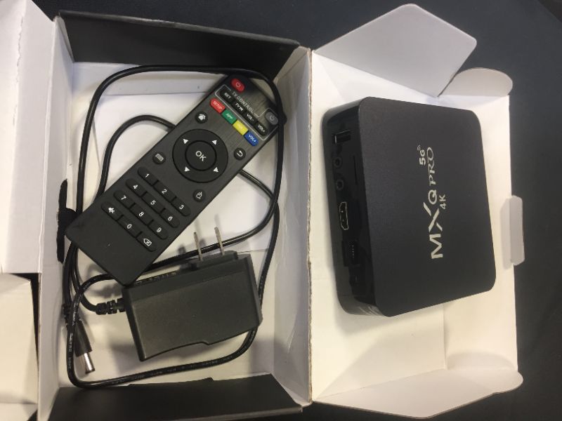 Photo 2 of MXQ Pro 5G Android 11.1 TV Box,CICCI Pro 5G 2022 Upgraded Version Ram 2GB ROM 16GB Android Smart Box H.265 HD 3D Dual Band 2.4G/5.8G WiFi Quad Core Home Media Player