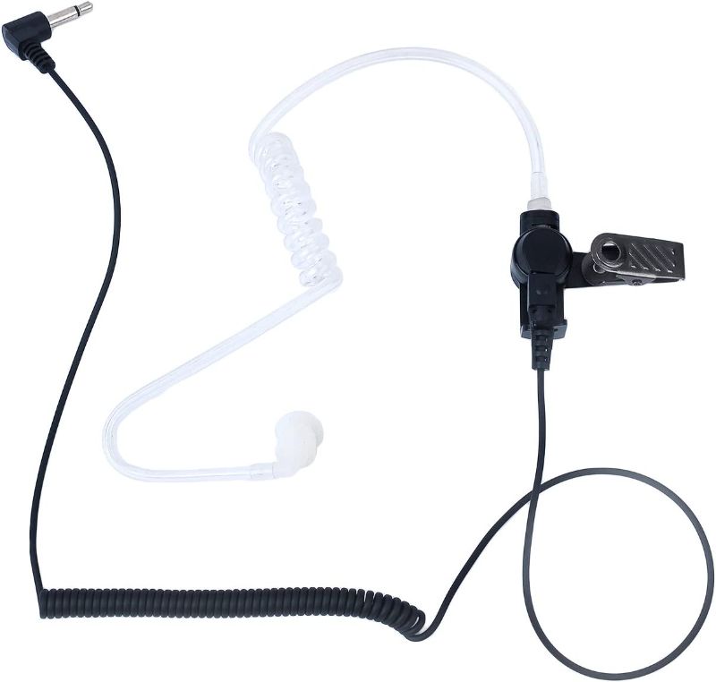 Photo 1 of KEYBLU Law Enforcement Surveillance Kit Acoustic Tube Listen-only Earpiece for 2 Way Radio (3.5MM)