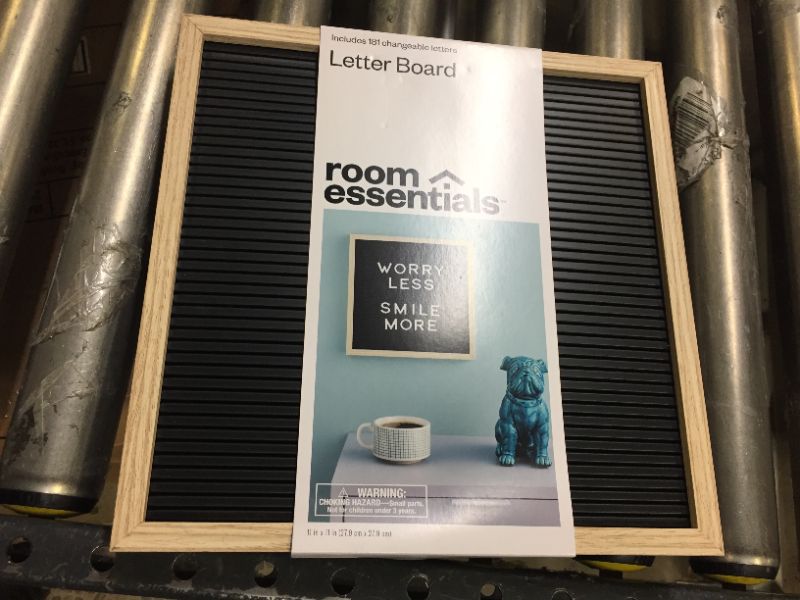 Photo 2 of 11" x 11" Plastic Slat Letterboard - Room Essentials™

