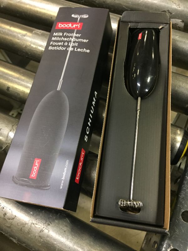 Photo 2 of Bodum Schiuma Milk Frother - Black