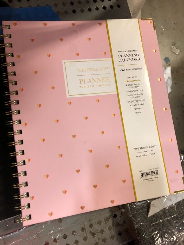 Photo 2 of 2022-23 Academic Planner Weekly/Monthly 5"x8" Blush - Pink