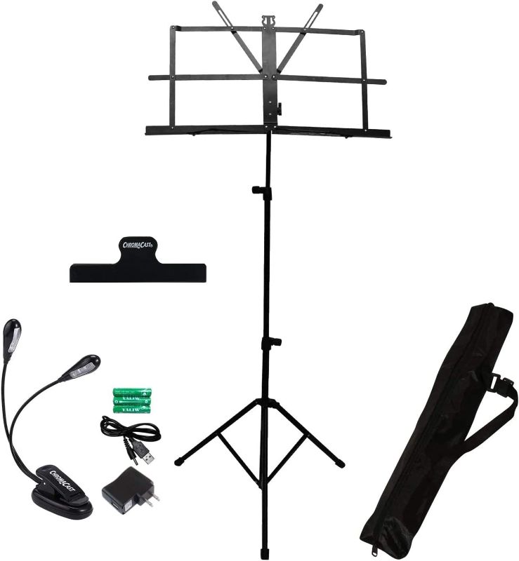 Photo 1 of ChromaCast Folding Music Stand Performance Pack (CC-MSTAND-KIT-1)
