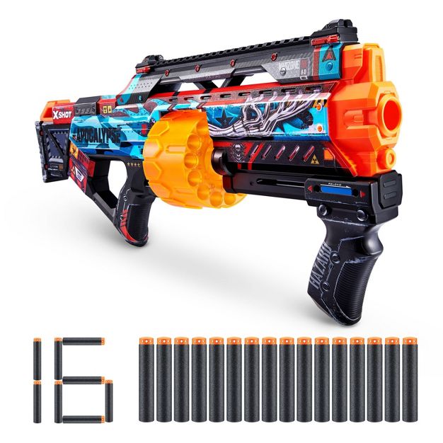 Photo 1 of X-Shot SKINS Last Stand Dart Blaster - Apocalypse by ZURU

