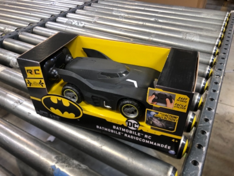 Photo 2 of Batman Batmobile Remote Control Vehicle 1:20 Scale, for Kids Aged 4 and up
