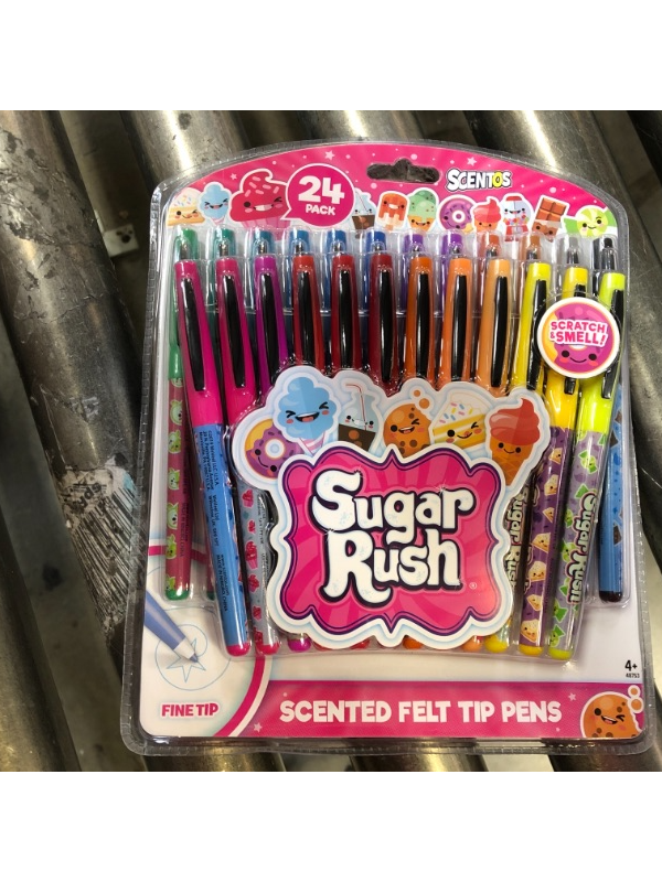 Photo 2 of 24ct Scented Felt Tip Pens - Sugar Rush


