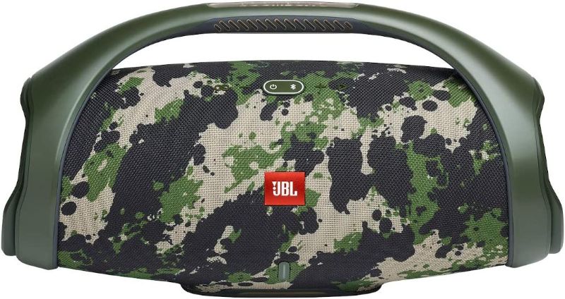 Photo 1 of JBL Boombox 2 - Portable Bluetooth Speaker, Powerful Sound and Monstrous Bass, IPX7 Waterproof, 24 hours of Playtime, Powerbank, JBL PartyBoost for Speaker Pairing, Speaker for Home and Outdoor (Camo)

