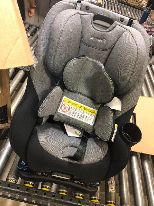 Photo 2 of Baby Jogger City Turn Rotating Convertible Car Seat | Unique Turning Car Seat Rotates for Easy in and Out, Onyx Black
