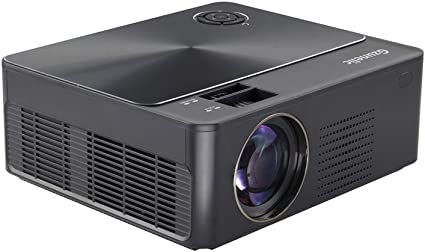 Photo 1 of 8500 Lumens Native1080p Projector, Gzunelic Home Theater Full HD Projector ,80,000 Hours LED Lamp Video Proyector Built in 2 HI-FI Stereo Speakers with 2 HDMI USB AV VGA Audio Connections

