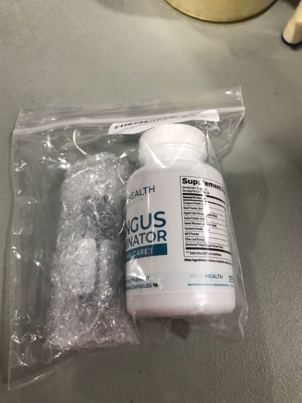 Photo 1 of Toenail Kit by PureHealth Research Full-Spectrum Bundle Helps Soothe, Repair & Stimulate Fresh, Clear Nail Growth Non-GMO. USA Manufactured. 1 Set.
BB 03 2024 