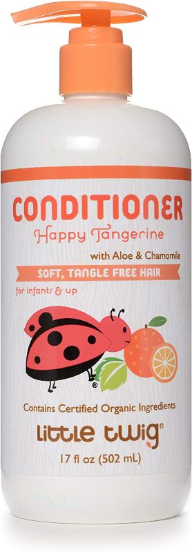 Photo 1 of Little Twig Conditioner, Natural Plant Derived Formula, Tangerine, 17 fl oz.
