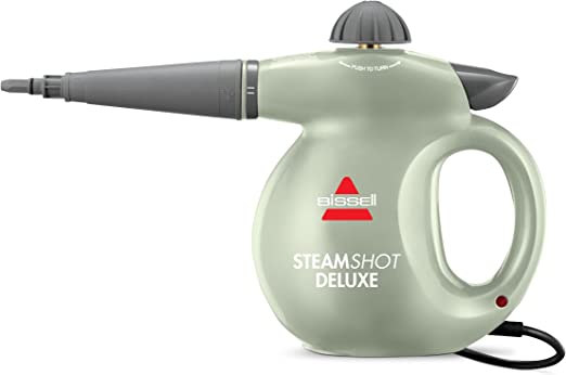 Photo 1 of BISSELL SteamShot Deluxe Hard Surface Steam Cleaner with Natural Sanitization, Multi-Surface Tools Included to Remove Dirt, Grime, Grease, and More, 39N7A
