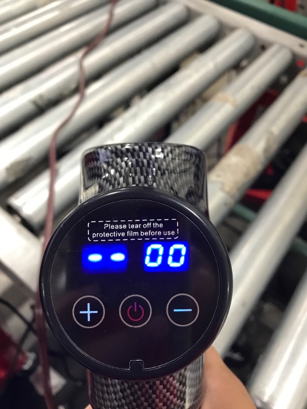 Photo 1 of Massage Gun Deep Tissue Muscle Massage Gun for Athletes, Percussion Muscle Massager Portable Handheld Deep Tissue Massager with LCD Touch Screen, 30 Speeds Electric Sport Massager to Relief Pain

