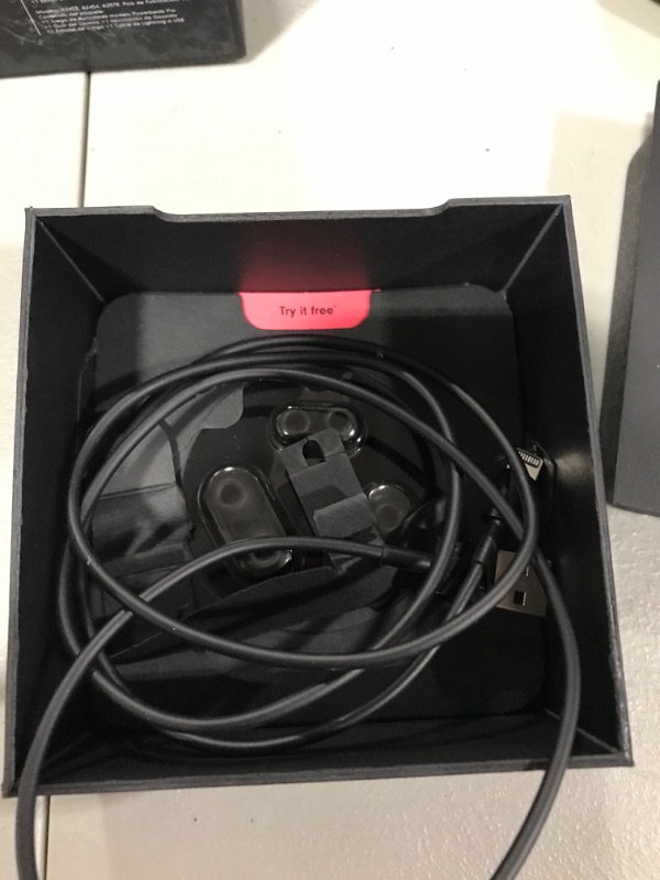 Photo 2 of Powerbeats Pro Wireless Earbuds - Apple H1 Headphone Chip, Class 1 Bluetooth Headphones, 9 Hours of Listening Time, Sweat Resistant, Built-in Microphone - Black---MISSING ONE EARBUD 