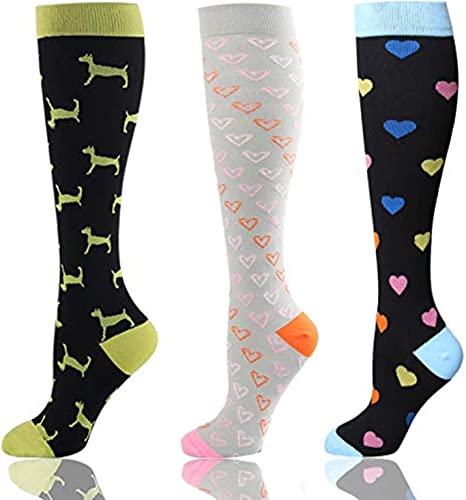 Photo 1 of Gnpolo Graduated Compression Socks Men Women 3 Pairs Nurse Pregnancy Sport Medical Travel
LARGE X LARGE 