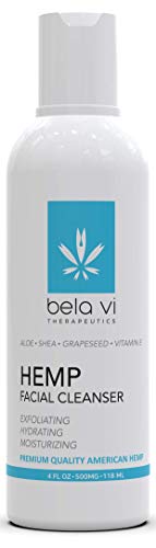 Photo 1 of BELA VI Hydrating Hemp Facial Cleanser | 500mg Hemp Oil | Made in USA | Moisturizing Facial Cleanser | Natural Hemp Oil, Shea Butter, Aloe Vera, Grape
