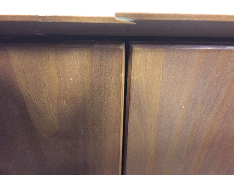 Photo 6 of ***SEE PHOTOS FOR DAMAGES***---Mid-Century Modern 2-Drawer Solid Wood Nightstands Caramel Finish
