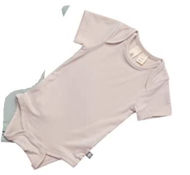 Photo 1 of  Short Sleeve Baby Bodysuits Made from Bamboo Rayon Material, 1 pc 12-18-motnhs 
