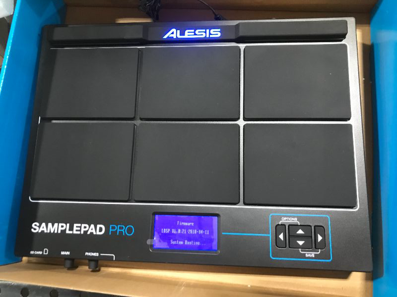 Photo 2 of Alesis SamplePad Pro - Percussion and Sample-Triggering Instrument With 8 Velocity Sensitive Drum Pads, 200+ Built-in Sounds 8-pad Instrument Only