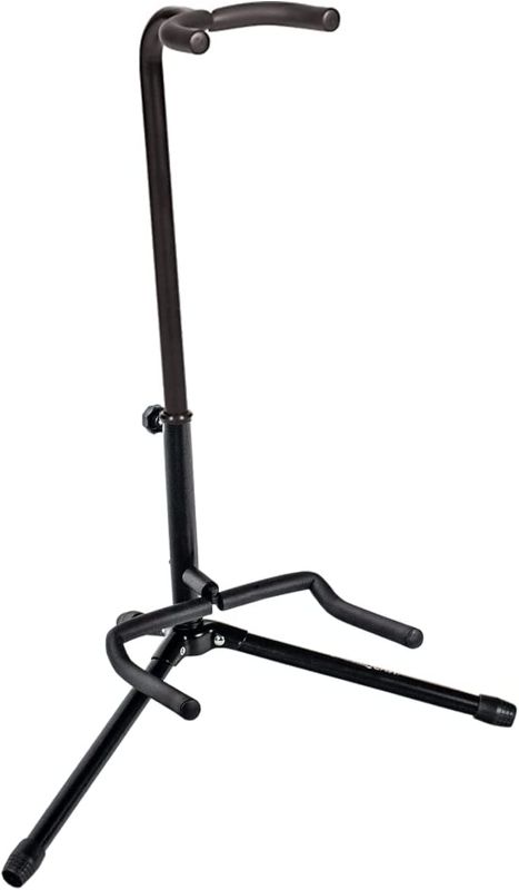 Photo 1 of 
ChromaCast Upright Guitar Stand 2-Tier Adjustable, Extended Height-Fits Acoustic, Electric, Bass, and Extreme Body Shaped Guitars