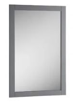 Photo 1 of 43*32in Grey Rectangular Mirror 