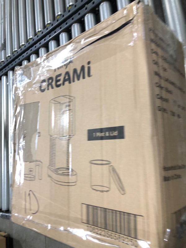Photo 1 of Ninja NC299AMZ CREAMi Ice Cream Maker, for Gelato, Mix-ins, Milkshakes, Sorbet, Smoothie Bowls & More, 7 One-Touch Programs, with (1) Pint Container & Lid, Compact Size, Perfect for Kids, Matte Black

