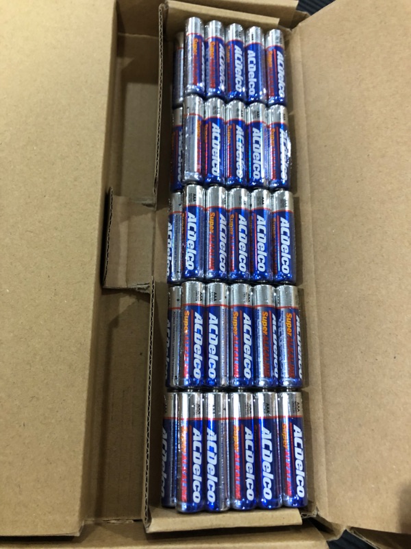 Photo 2 of ACDelco Maximum Power ALKALINE Value AAA-100pk Recloseable Pack 100 Batteries AAA- 100-Pack
