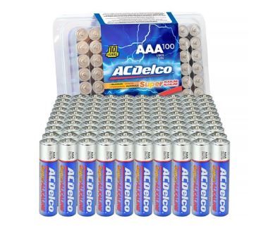 Photo 1 of ACDelco Maximum Power ALKALINE Value AAA-100pk Recloseable Pack 100 Batteries AAA- 100-Pack
