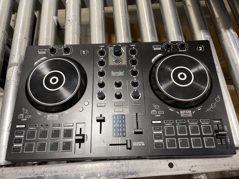 Photo 1 of Hercules DJ Control Inpulse 300 | 2 Channel USB Controller, with Beatmatch Guide, DJ Academy and Full DJ Software DJUCED Included
