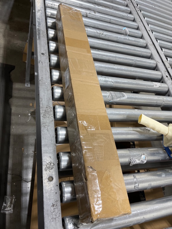 Photo 1 of Homease Curtain Tension Rod Adjustable 27.6"-43.7", Shower Spring Tension Rod with Triangle Holders, Non-Slip Rustproof for Bathroom Small Window Closet Cupboard RV, No Drilling/ Screw Install, Black 27.6-43.7 Inches