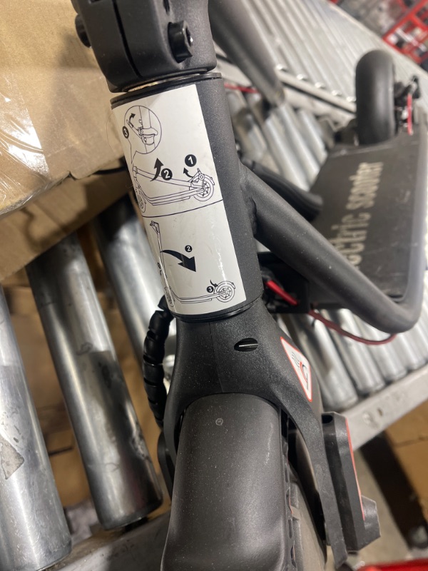 Photo 1 of 1PLUS Pro Electric Scooter 750W Motor 10" Solid Tires Up to 24 Miles Long Range for Adults - 19 Mph Max Speed,Smart APP,Dual Brake System,Foldable Commuter E Scooter **UNABLE TO TEST**
