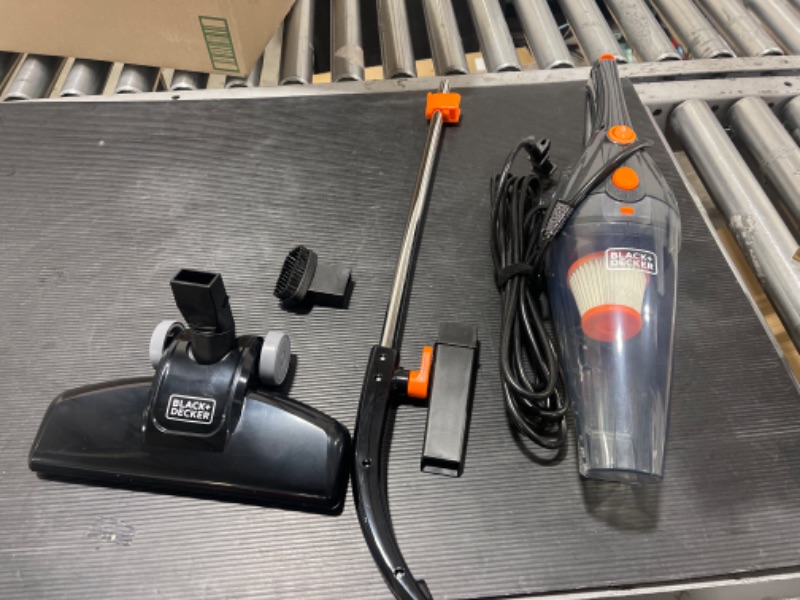 Photo 1 of Black+decker Bdxhhv005g Corded 3-in-1 Convertible Upright Vacuum 